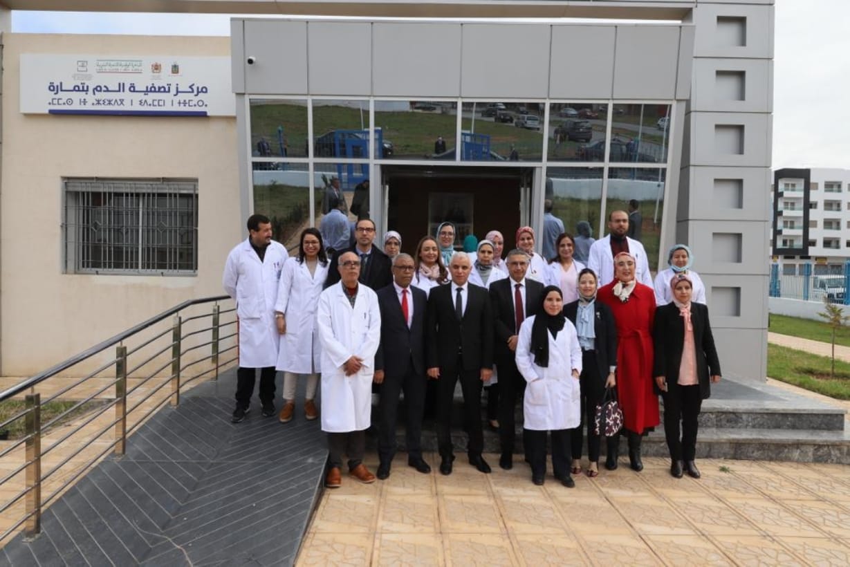 آيت طالب يعطي انطلاقة مشروعين صحيين على مستوى عمالة الصخيرات تمارة آيت طالب يعطي انطلاقة مشروعين صحيين على مستوى عمالة الصخيرات تمارة