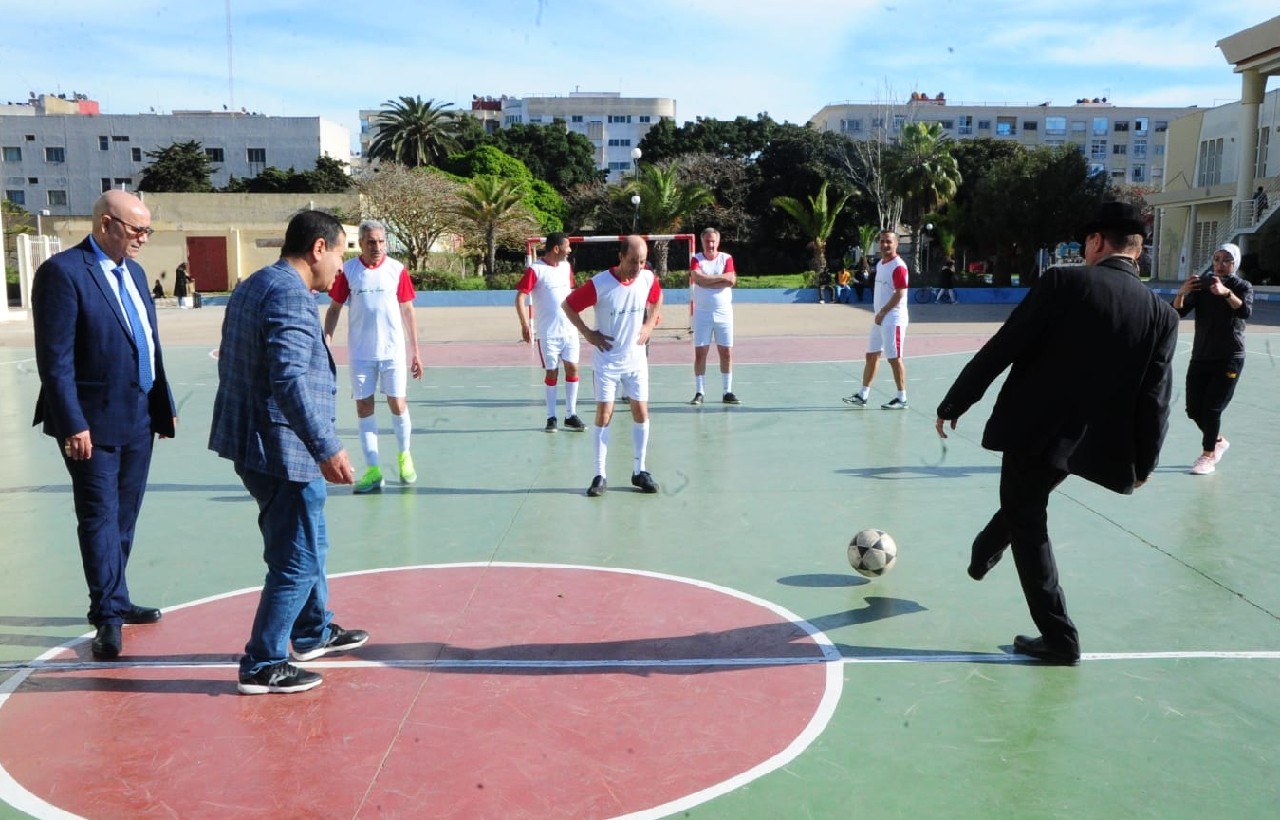 المغربية للإعلاميين الرياضيين تنظم تظاهرة رياضية بالحي الجامعي مولاي اسماعيل المغربية للإعلاميين الرياضيين تنظم تظاهرة رياضية بالحي الجامعي مولاي اسماعيل