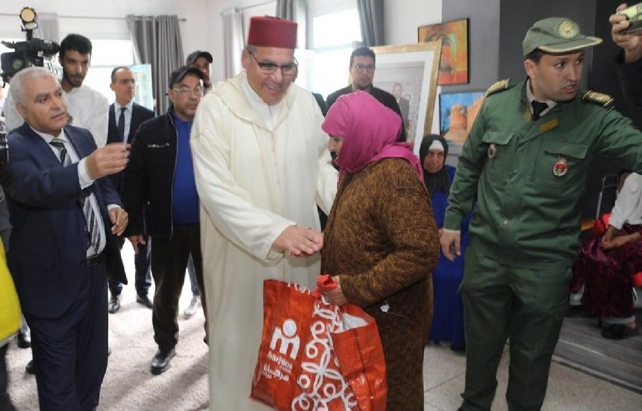 الجديدة: توزيع مساعدات غذائية خلال عملية رمضان 1444 الجديدة: توزيع مساعدات غذائية خلال عملية رمضان 1444