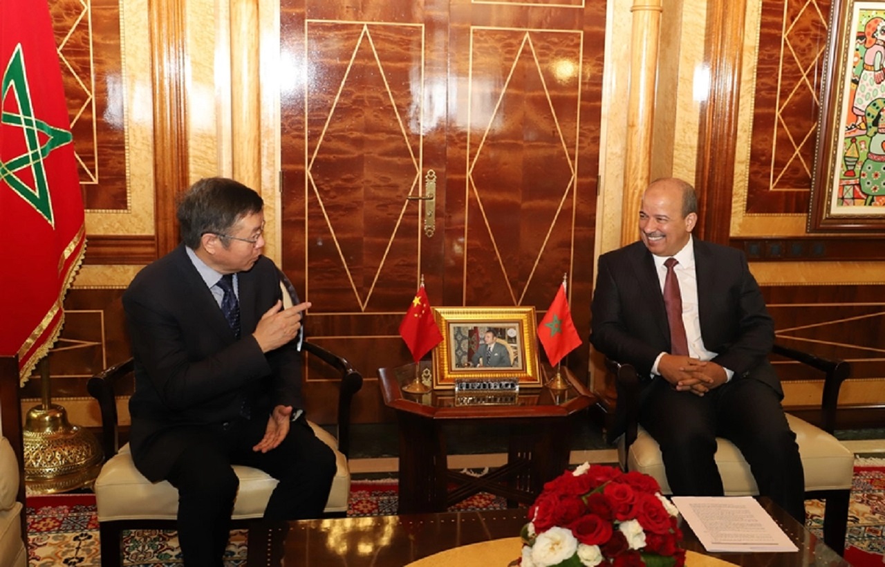 ميارة يتباحث مع سفير الصين بالرباط سبل تعزيز العلاقات الثنائية بين البلدين