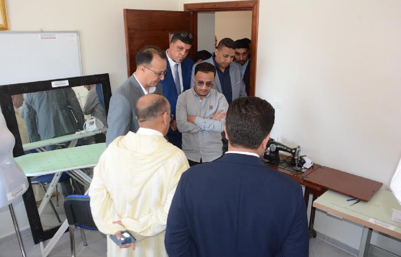 بمناسبة الذكرى 18 لانطلاق المبادرة الوطنية للتنمية البشرية تدشين فضاء المرأة والطفل أركانة بأيت ملول بمناسبة الذكرى 18 لانطلاق المبادرة الوطنية للتنمية البشرية تدشين فضاء المرأة والطفل أركانة بأيت ملول
