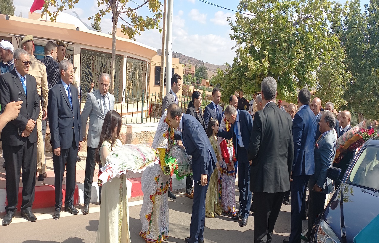 بالصور.. افتتاح متحف أزيلال جيوبارك مكون بحضور المهدي القطبي رئيس المؤسسة الوطنية للمتاحف بالصور.. افتتاح متحف أزيلال جيوبارك مكون بحضور المهدي القطبي رئيس المؤسسة الوطنية للمتاحف