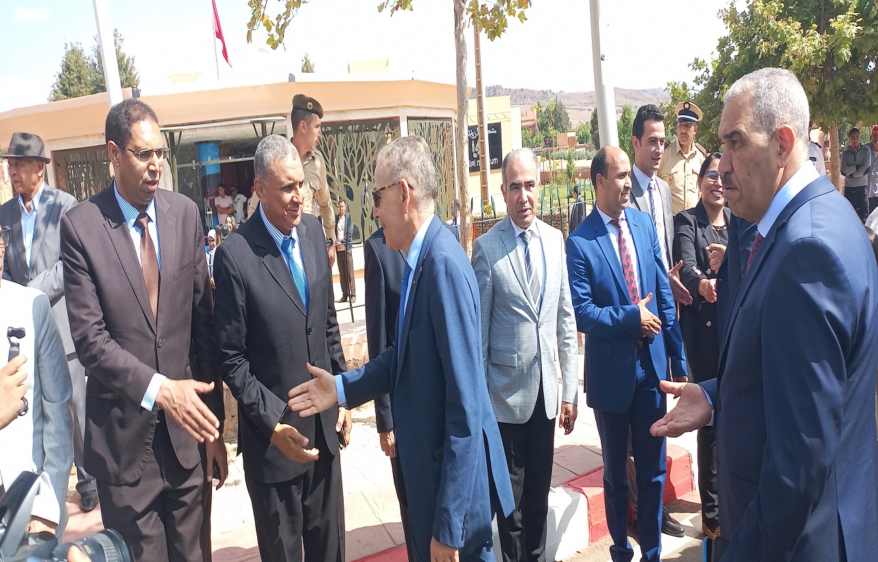 بالصور.. افتتاح متحف أزيلال جيوبارك مكون بحضور المهدي القطبي رئيس المؤسسة الوطنية للمتاحف بالصور.. افتتاح متحف أزيلال جيوبارك مكون بحضور المهدي القطبي رئيس المؤسسة الوطنية للمتاحف