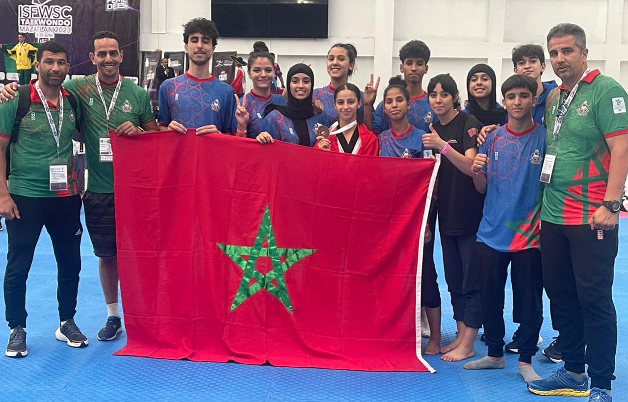 التايكوندو المغربي يتألق خلال البطولة العالمية المدرسية بالمكسيك