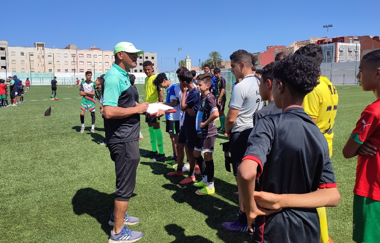 العساكر في رحلة اكتشاف للمواهب بالقصر الكبير العساكر في رحلة اكتشاف للمواهب بالقصر الكبير