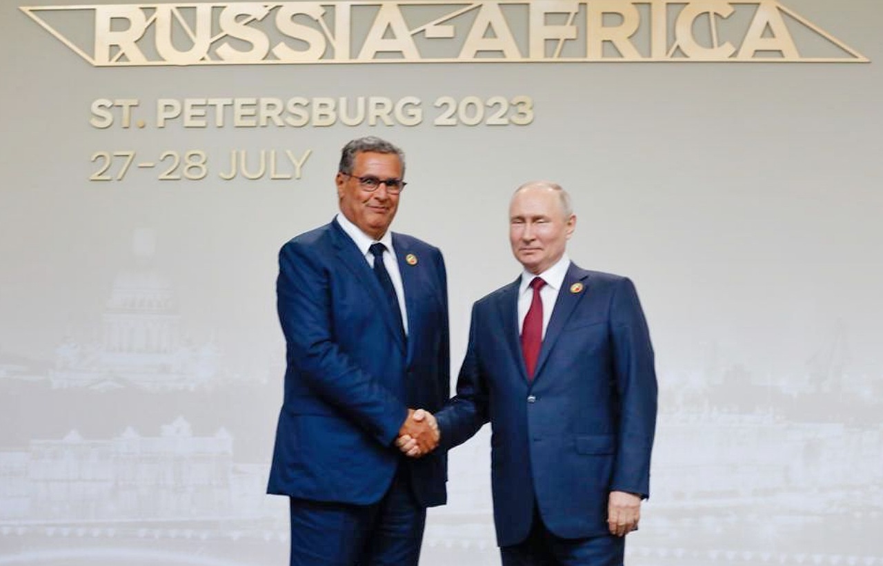 أخنوش من روسيا: لدى المغرب رغبة أكيدة للنهوض بأفريقيا وتحسين وضعيتها دوليا أخنوش من روسيا: لدى المغرب رغبة أكيدة للنهوض بأفريقيا وتحسين وضعيتها دوليا