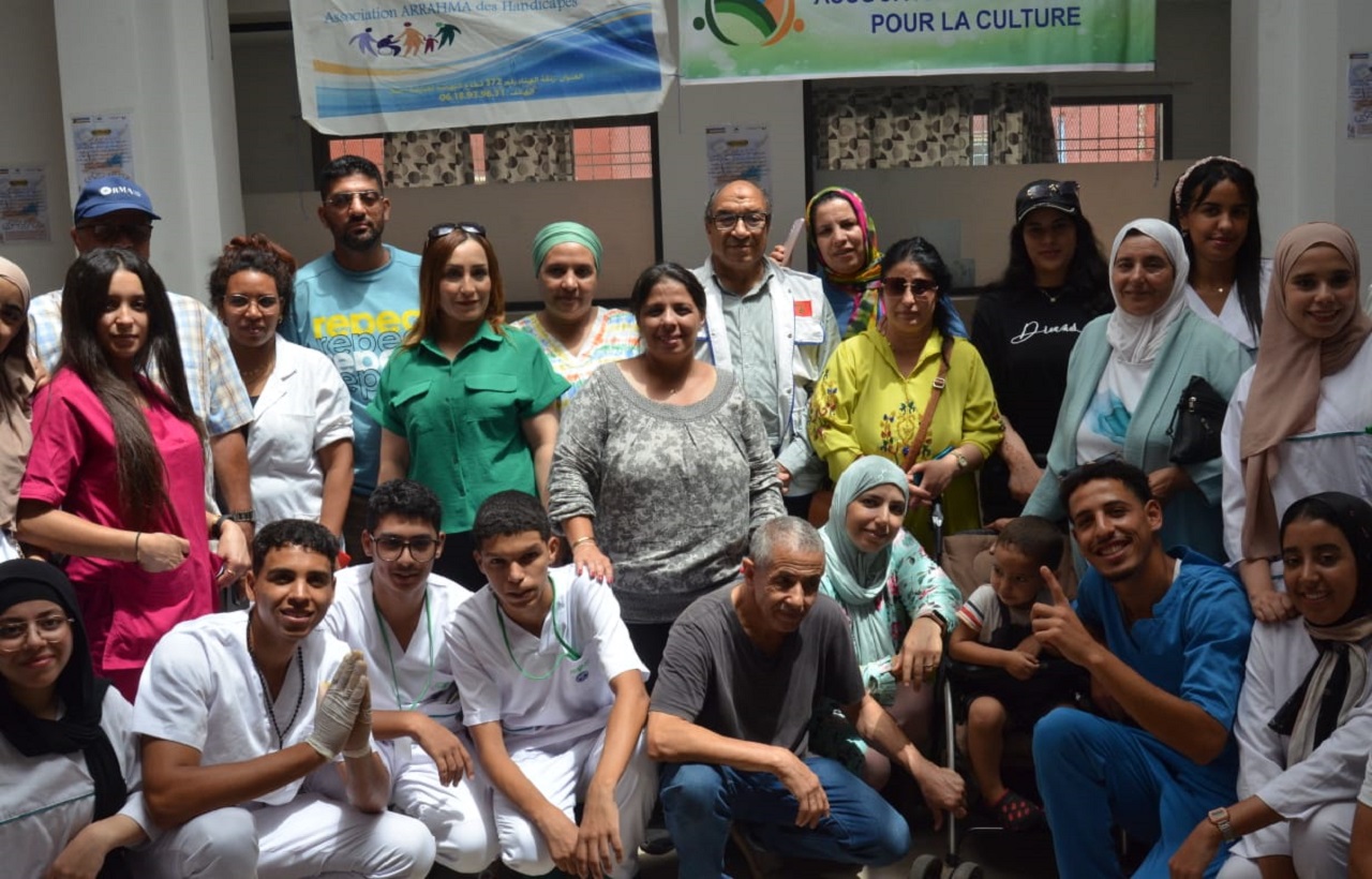 قافلة طبية ناجحة لفائدة ساكنة "العيايدة" بمدينة سلا قافلة طبية ناجحة لفائدة ساكنة "العيايدة" بمدينة سلا