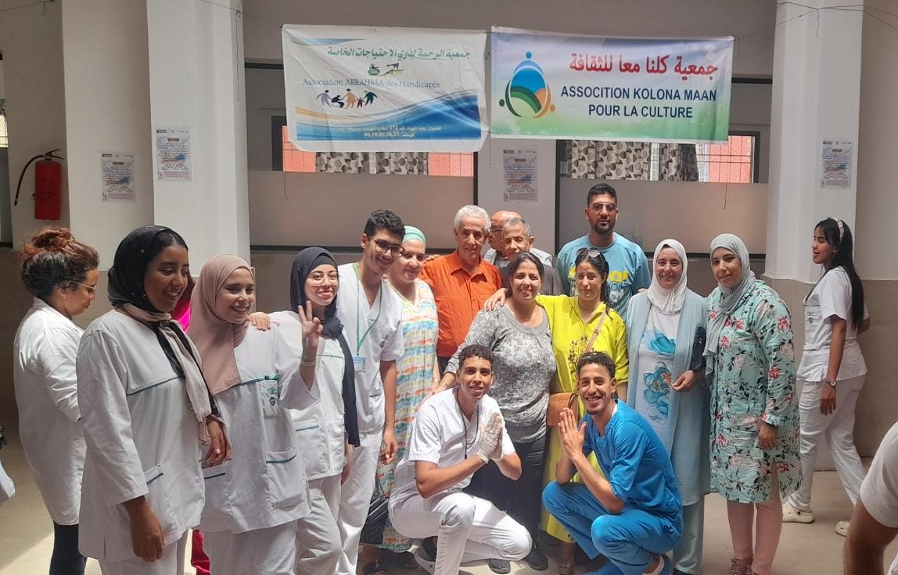 قافلة طبية ناجحة لفائدة ساكنة "العيايدة" بمدينة سلا قافلة طبية ناجحة لفائدة ساكنة "العيايدة" بمدينة سلا