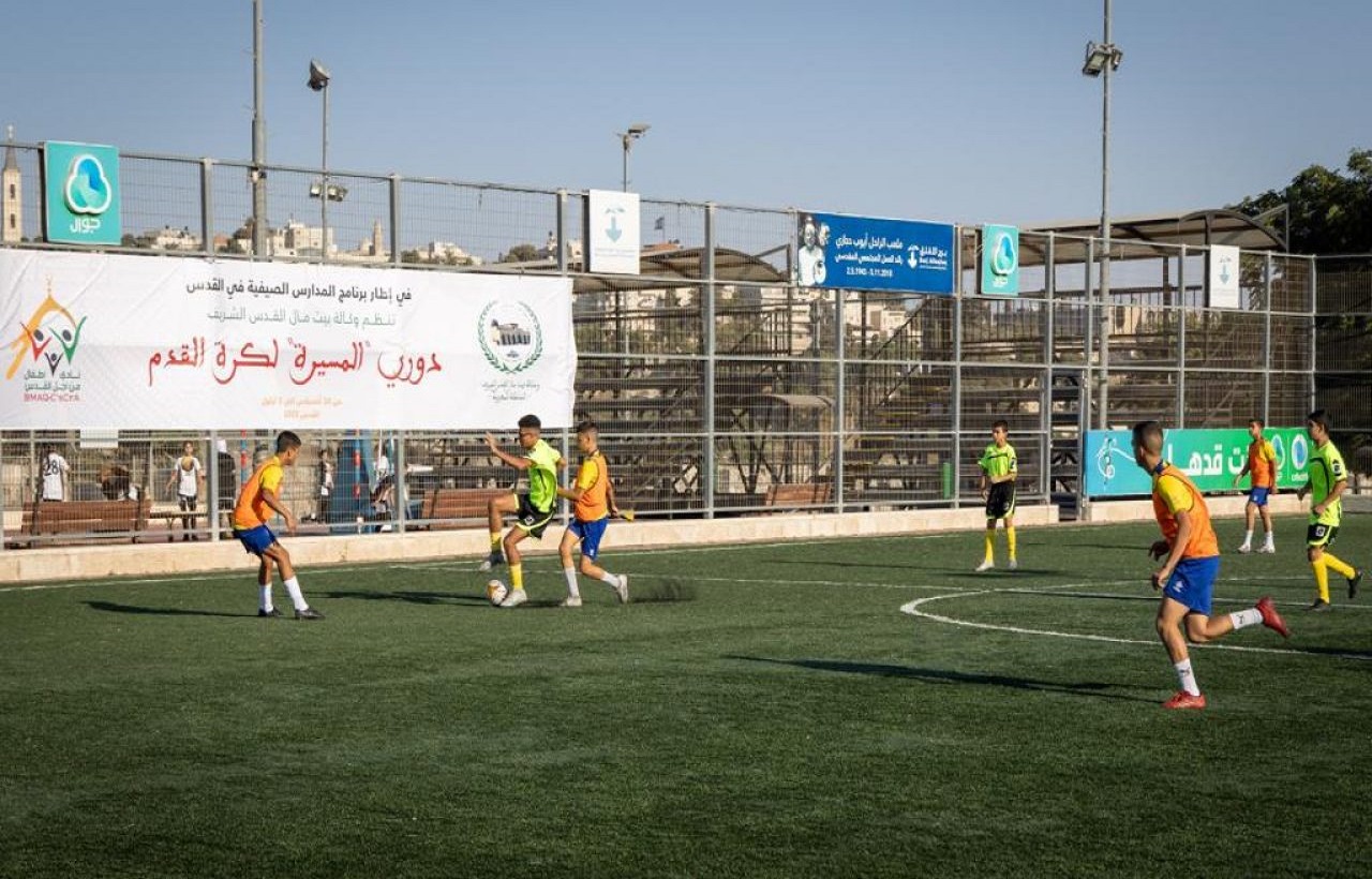 وكالة بيت مال القدس تطلق دوري «المسيرة» لكرة القدم بمشاركة 10 أندية مقدسية