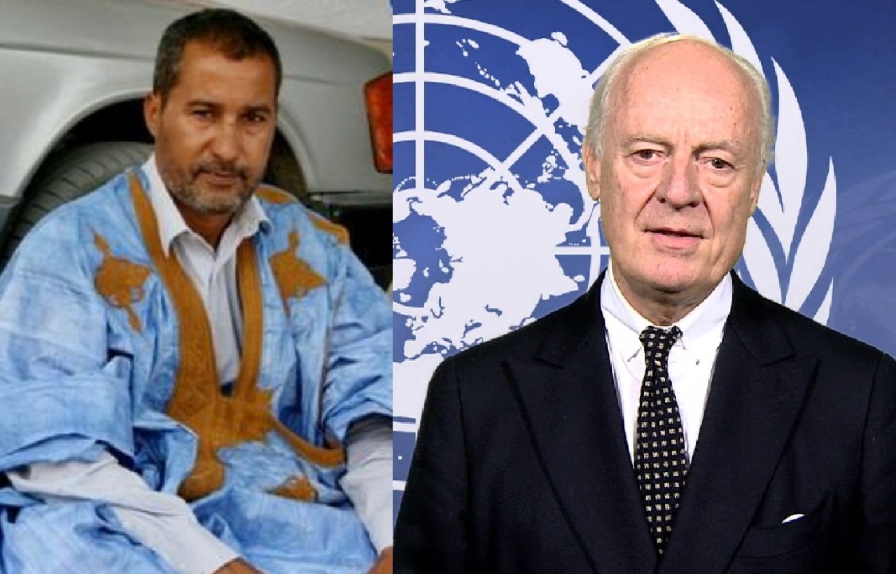 سلمة يكشف لـ"ديميستورا" عن حل النزاع المفتعل في الصحراء المغربية سلمة يكشف لـ"ديميستورا" عن حل النزاع المفتعل في الصحراء المغربية