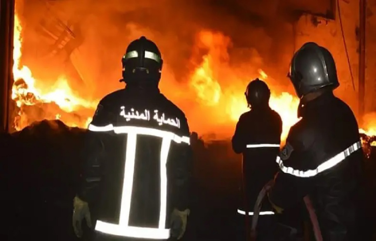 16 حريقاً اندلع بمناطق مختلفة في الجزائر