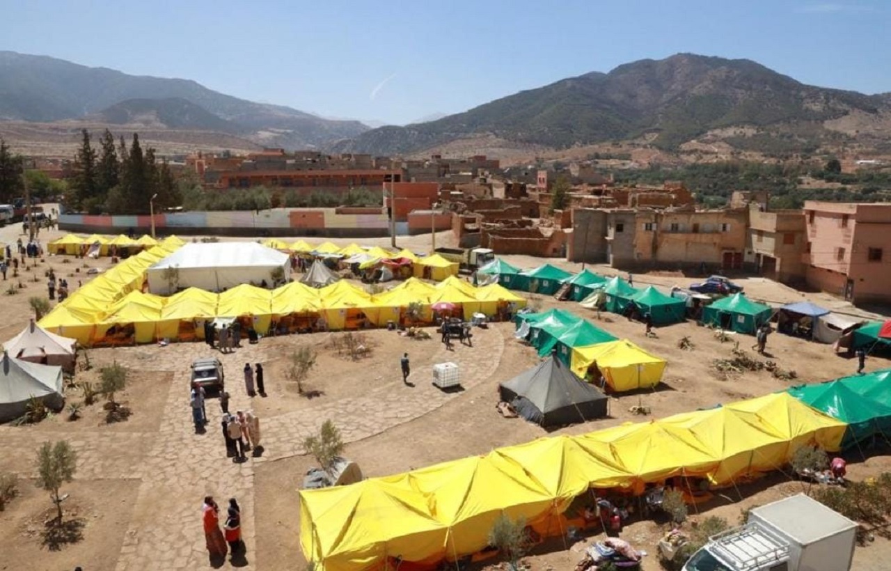 السلطات المغربية تتمكن من توفير الإيواء المؤقت للأسر المتضررة من الزلزال