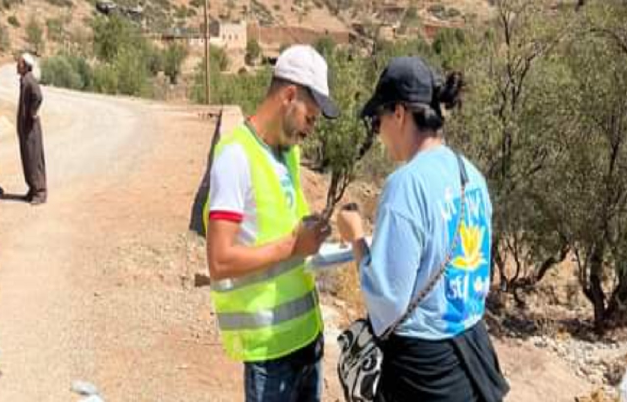 جماعة تيقي بإداوتنان أكادير تستفيد من حملات إنسانية تضامنية بعد الزلزال
