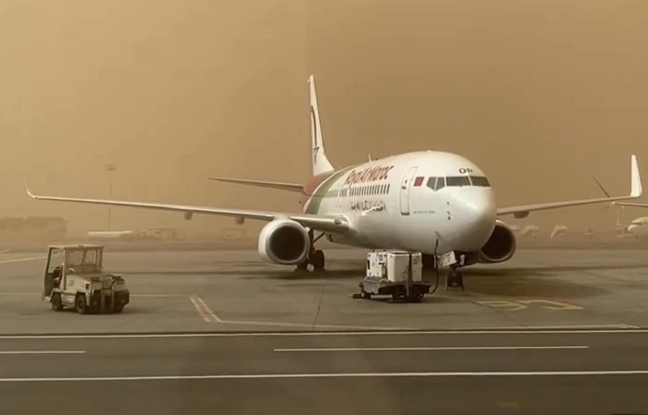 بعد اضطرابه بسبب العاصفة القوية.. استئناف النقل الجوي بمطار محمد الخامس