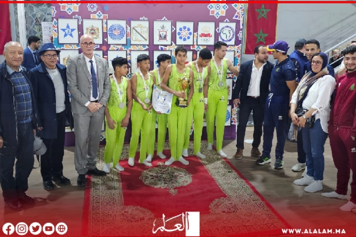 فرق البهجة والعساكر تسيطر على بطولة وكأس للجمباز
