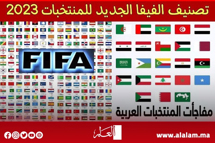 ترتيب المنتخبات العربية في تصنيف الـ"فيفا" الختامي لعام 2023