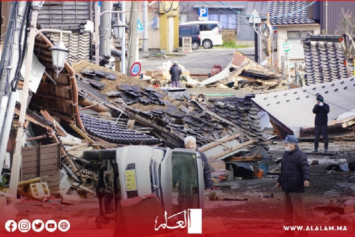 زلزال اليابان: ارتفاع حصيلة القتلى والجرحى في المناطق المنكوبة