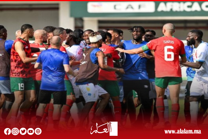 الجامعة الملكية المغربية لكرة القدم تصدر بلاغاً توضيحياً بشأن أحداث مباراة المغرب والكونغو