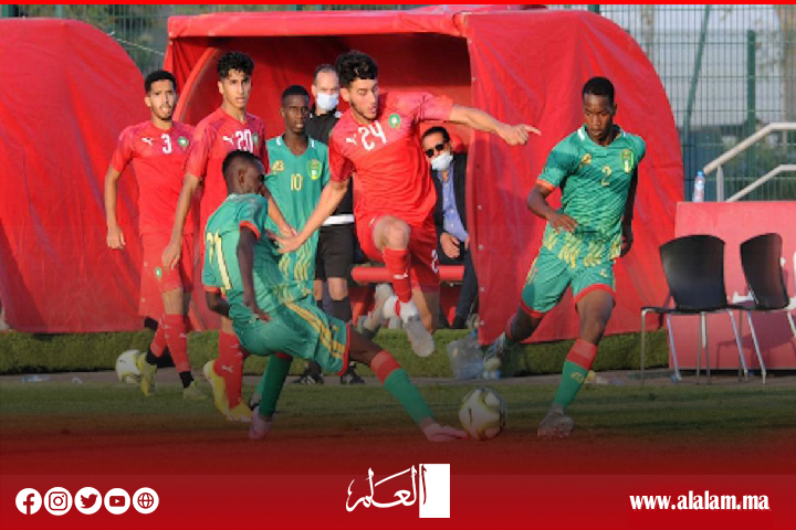 المنتخب المغربي "U20" عاما يفوز على نظيره الموريتاني (4-0)