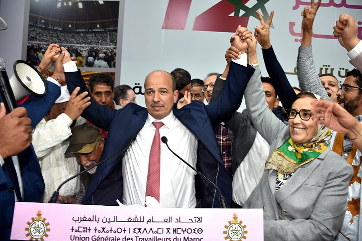 النعم ميارة يفوز بولاية ثانية على رأس الاتحاد العام للشغالين بالمغرب النعم ميارة يفوز بولاية ثانية على رأس الاتحاد العام للشغالين بالمغرب