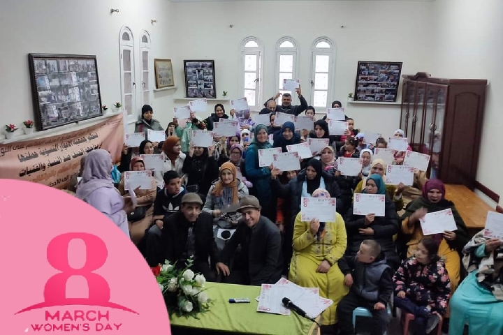 القصر الكبير تحتفي بأمهات الأطفال ذوي الإعاقة بمناسبة عيد المرأة القصر الكبير تحتفي بأمهات الأطفال ذوي الإعاقة بمناسبة عيد المرأة