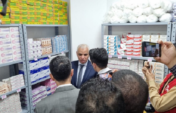 أيت طالب يعطي انطلاقة خدمات 43 مركزا صحيا حضريا وقرويا بجهة الشرق أيت طالب يعطي انطلاقة خدمات 43 مركزا صحيا حضريا وقرويا بجهة الشرق