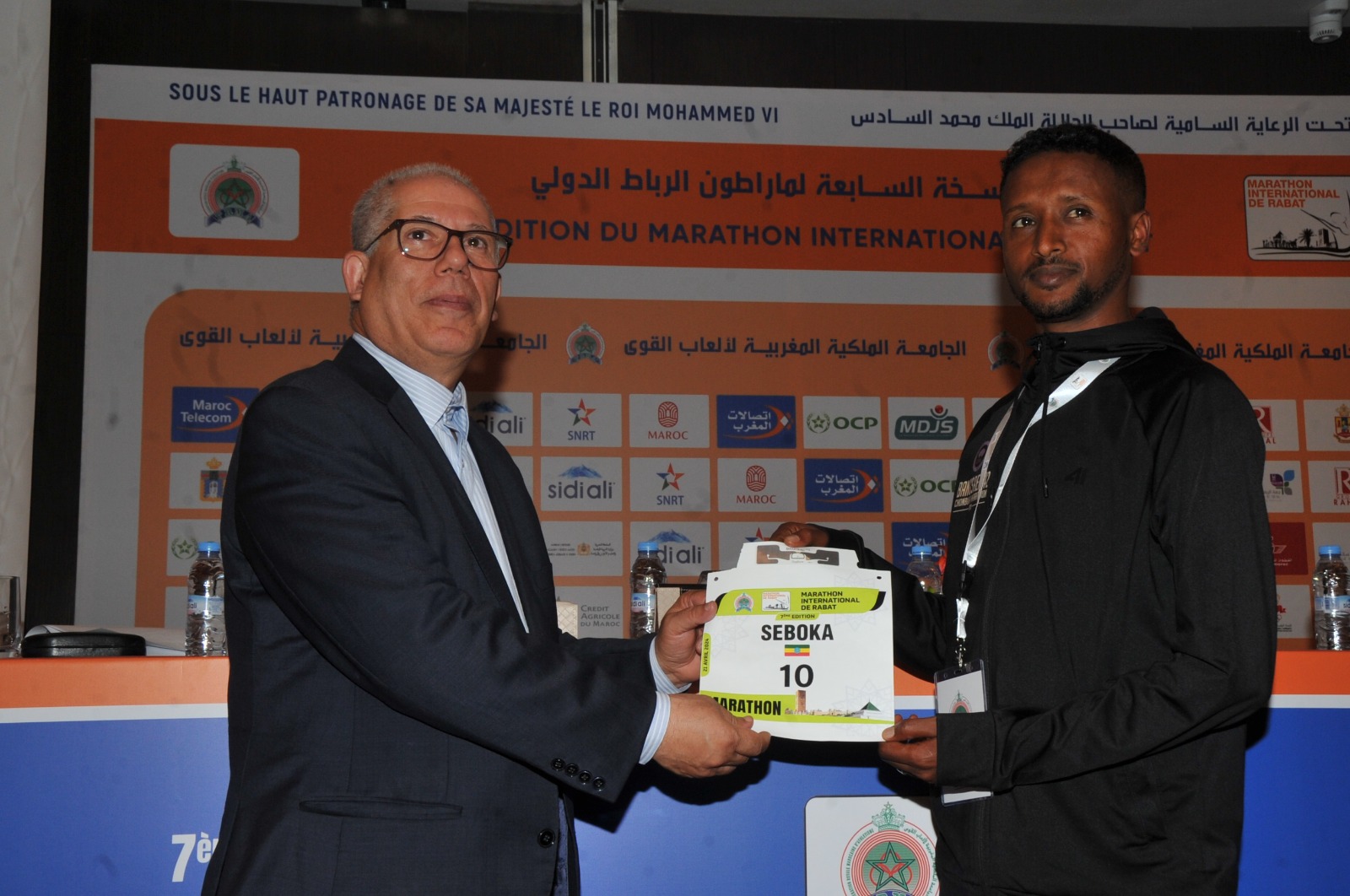 بالفيديو والصور: ندوة لتقديم أبطال سباق ماراطون الرباط الدولي 7