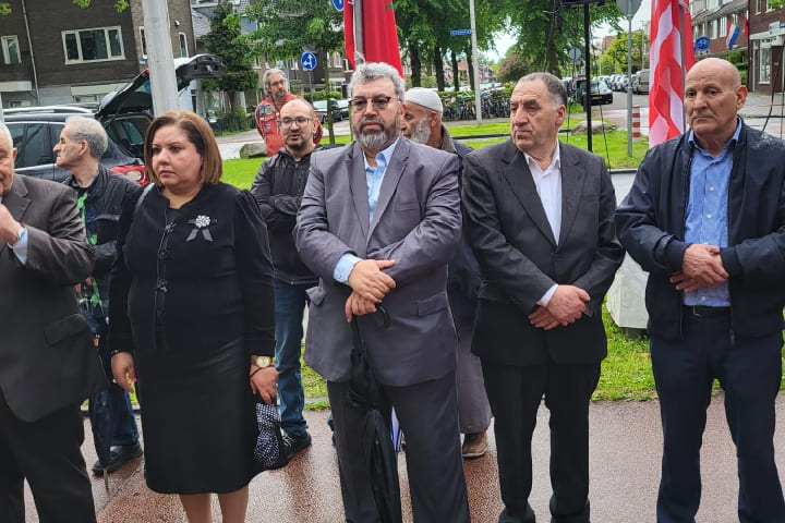 Moroccans of the Netherlands commemorate the martyrdom of the nation’s heroes in World War II