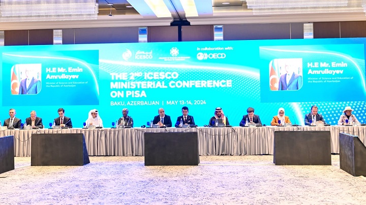 انطلاق أعمال مؤتمر الإيسيسكو الوزاري الثاني حول البرنامج الدولي لتقييم الطلبة "بيزا" بأذربيجان