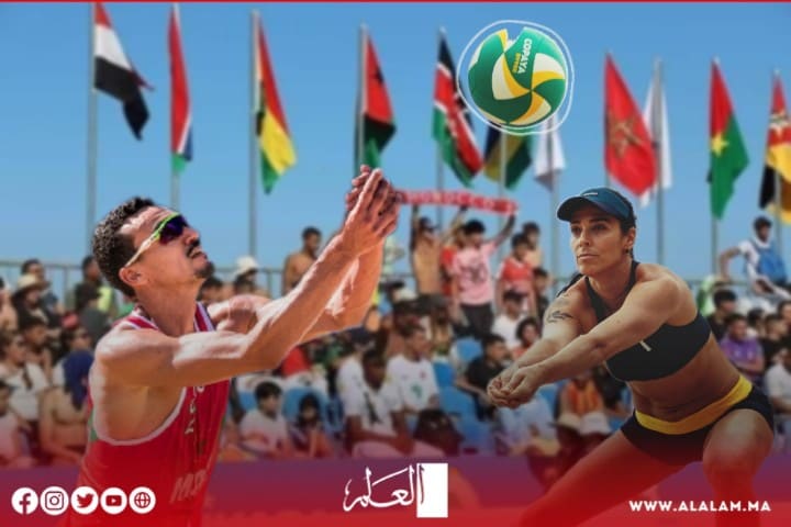 البطولة الإفريقية للكرة الطائرة الشاطئية تنطلق في مرتيل