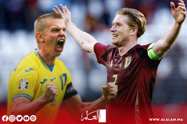 يورو 2024: بلجيكا وأوكرانيا يخلطان أوراق المجموعة الخامسة