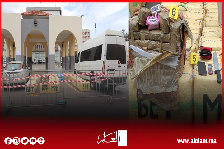 إحباط محاولة تهريب أزيد من 3 أطنان من مخدر الشيرا بالدار البيضاء إحباط محاولة تهريب أزيد من 3 أطنان من مخدر الشيرا بالدار البيضاء