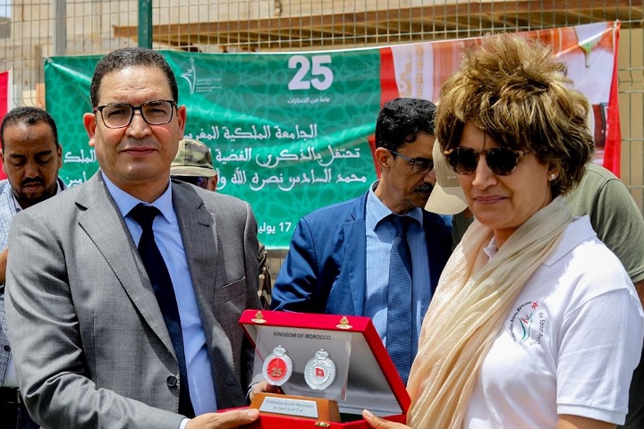 تخليدا لذكرى عيد العرش المجيد: القافلة الوطنية للرياضة الجماهيرية  تحط الرحال ببوجدور
