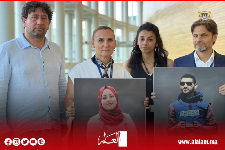 في لقاء بستراسبورغ.. نقابة الصحفيين الفلسطينيين تطلع أعضاء البرلمان الأوربي على استهداف الصحفيين والإبادة الجماعية في لقاء بستراسبورغ.. نقابة الصحفيين الفلسطينيين تطلع أعضاء البرلمان الأوربي على استهداف الصحفيين والإبادة الجماعية