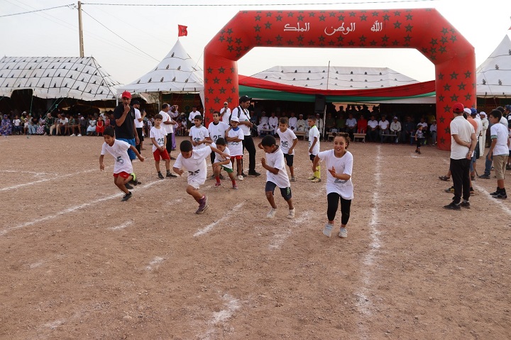 عيد العرش المجيد: مشاركة وازنة في المحطة السادسة للقافلة الوطنية للرياضة الجماهيرية بأزيلال
