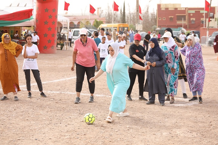 عيد العرش المجيد: مشاركة وازنة في المحطة السادسة للقافلة الوطنية للرياضة الجماهيرية بأزيلال