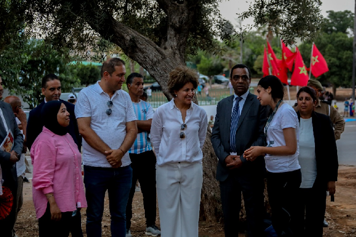مهرجان رياضي متميز ضمن المحطة العاشرة للقافلة الوطنية للرياضة الجماهيرية بمكناس مهرجان رياضي متميز ضمن المحطة العاشرة للقافلة الوطنية للرياضة الجماهيرية بمكناس