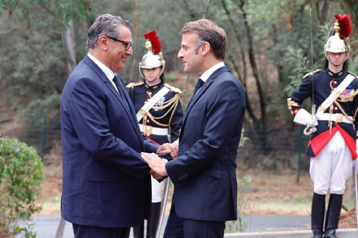 أخنوش يمثل الملك محمد السادس في حفل تخليد ذكرى فرنسية أخنوش يمثل الملك محمد السادس في حفل تخليد ذكرى فرنسية