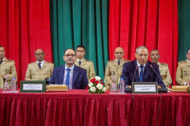بكرات يترأس حفل تنصيب رجال السلطة الجدد في العيون