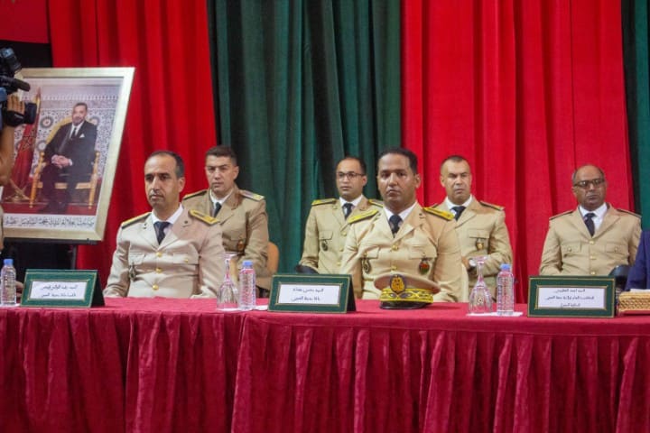 بكرات يترأس حفل تنصيب رجال السلطة الجدد في العيون