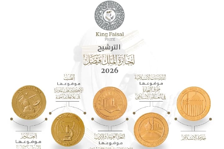 فتح باب الترشيح لجائزة الملك فيصل فتح باب الترشيح لجائزة الملك فيصل