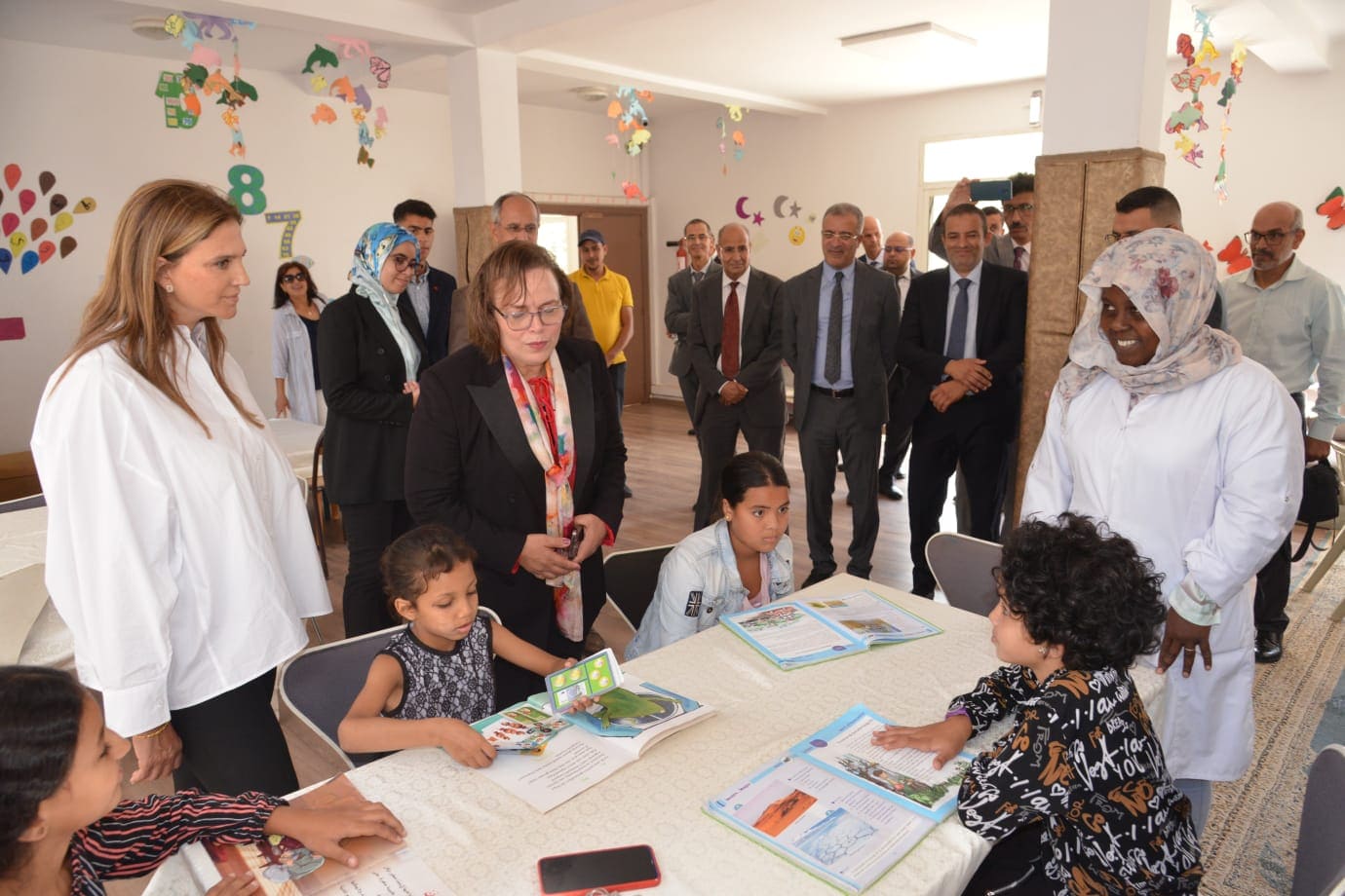 حيار في زيارة تفقدية لمؤسسات الرعاية الاجتماعية حيار في زيارة تفقدية لمؤسسات الرعاية الاجتماعية