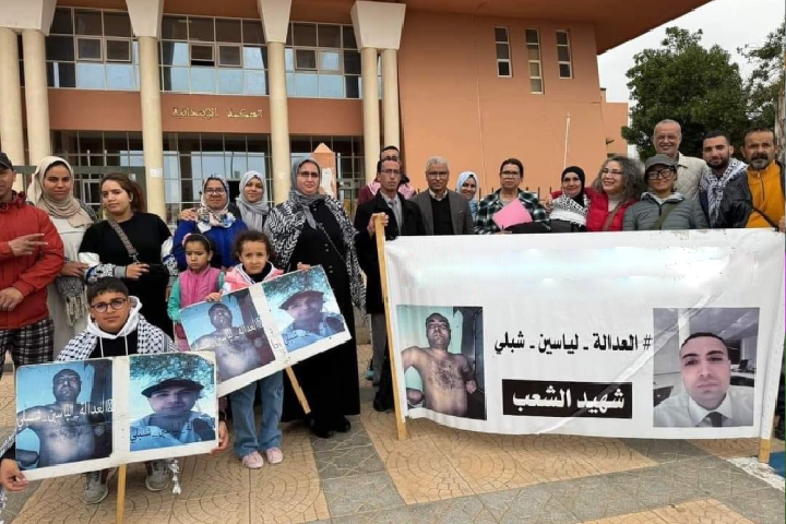 النطق بالحكم النهائي في قضية وفاة "ياسين الشبلي" داخل مقر الأمن بابن جرير النطق بالحكم النهائي في قضية وفاة "ياسين الشبلي" داخل مقر الأمن بابن جرير