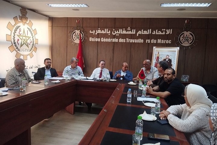 تفاصيل اجتماع المكتب الوطني للجامعة الوطنية للصحة التابعة للاتحاد العام للشغالين بالمغرب تفاصيل اجتماع المكتب الوطني للجامعة الوطنية للصحة التابعة للاتحاد العام للشغالين بالمغرب