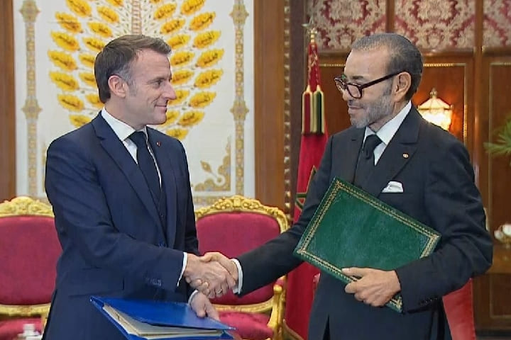 المغرب وفرنسا يوقعان 22 اتفاقية شراكة لتعزيز التعاون الثنائي في مجالات حيوية المغرب وفرنسا يوقعان 22 اتفاقية شراكة لتعزيز التعاون الثنائي في مجالات حيوية