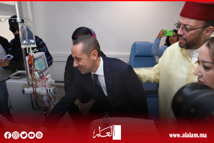 وزير الصحة يشرف على إعطاء انطلاقة خدمات مركز لتصفية الدم في الدار البيضاء وزير الصحة يشرف على إعطاء انطلاقة خدمات مركز لتصفية الدم في الدار البيضاء