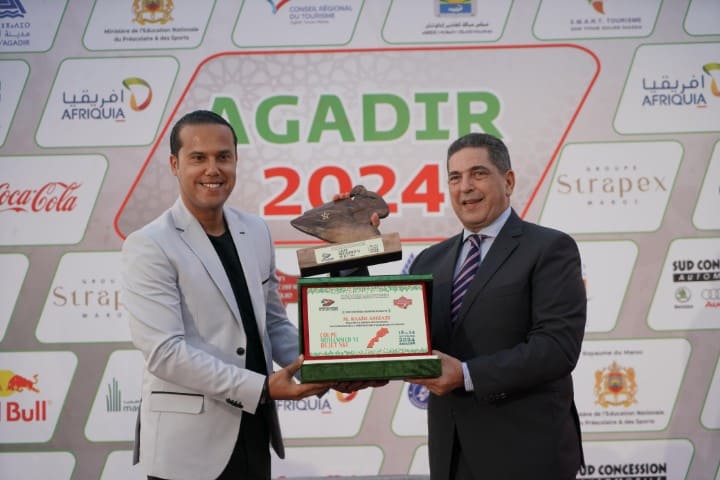 توهج مغربي في منافسة كأس محمد السادس الدولية للجيت سكي بأكادير توهج مغربي في منافسة كأس محمد السادس الدولية للجيت سكي بأكادير