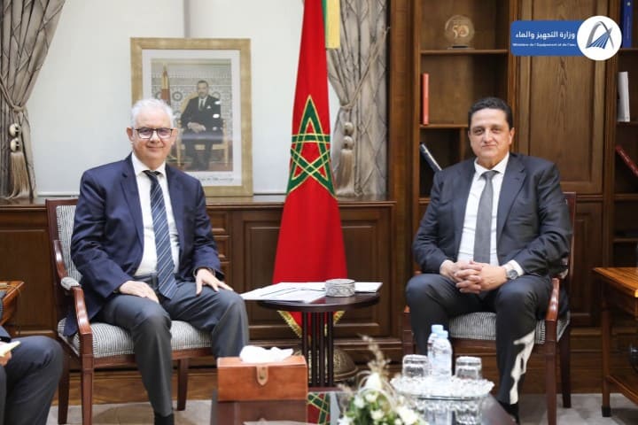 الوزير بركة يستقبل مورو لتسريع مشاريع البنيات التحتية بجهة الشمال الوزير بركة يستقبل مورو لتسريع مشاريع البنيات التحتية بجهة الشمال