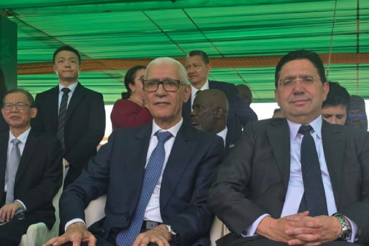 العلمي وبوريطة يمثلان جلالة الملك في حفل تنصيب رئيس غانا الجديد العلمي وبوريطة يمثلان جلالة الملك في حفل تنصيب رئيس غانا الجديد