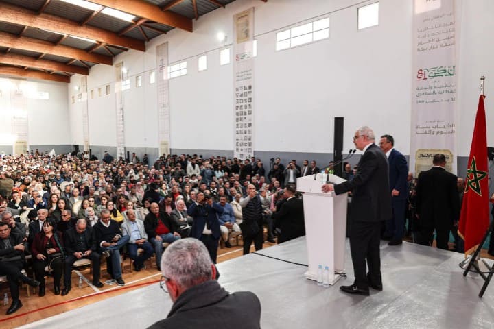 نزار بركة يترأس مهرجانا خطابيا تخليدا للذكرى 81 لتقديم وثيقة المطالبة بالاستقلال  نزار بركة يترأس مهرجانا خطابيا تخليدا للذكرى 81 لتقديم وثيقة المطالبة بالاستقلال